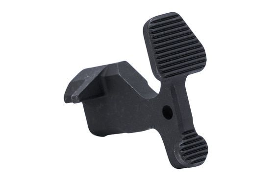 JP Enterprises Enhanced AR-15 Bolt Catch has larger, textured paddles